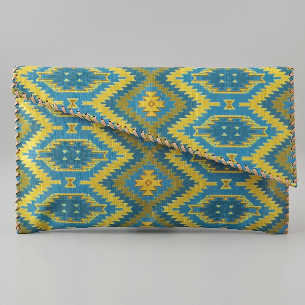 Summer Boho Envelope-Style Clutch